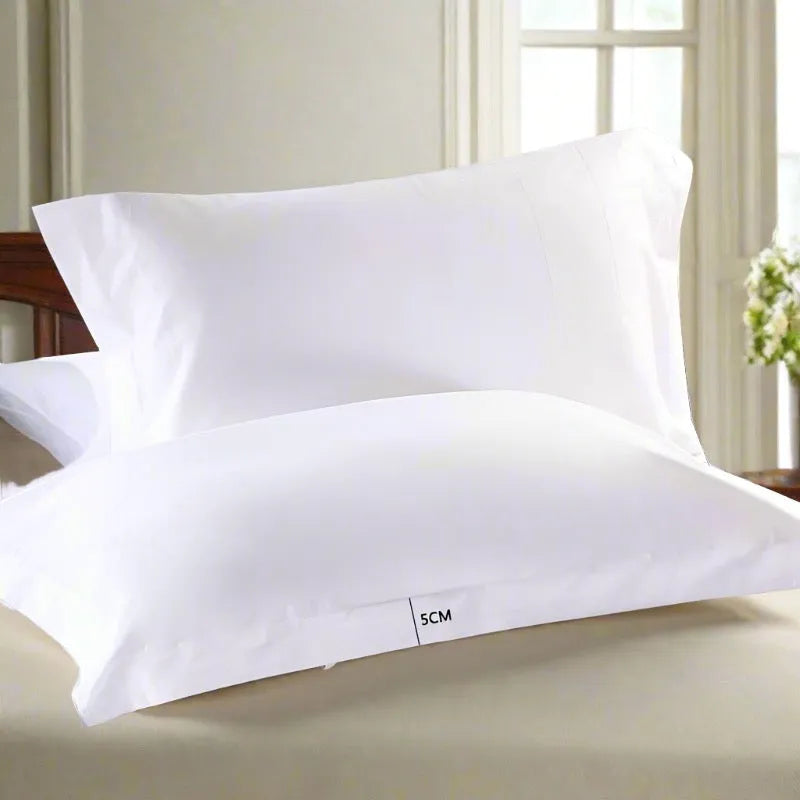 Hotel Quality 400TC Cotton Pillow Cases - Set of 2, Pillows, Pillowcases & Shams, House Aashirya